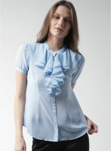 Mast & HarbourBlue Solid Shirt