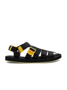 United Colors of Benetton Men Black Comfort Sandals