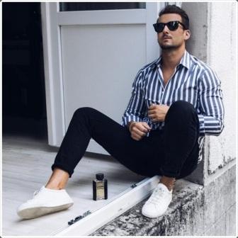 How to wear stripes for men? See ...