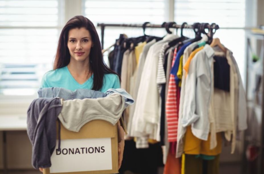 Donate clothes that don't fit