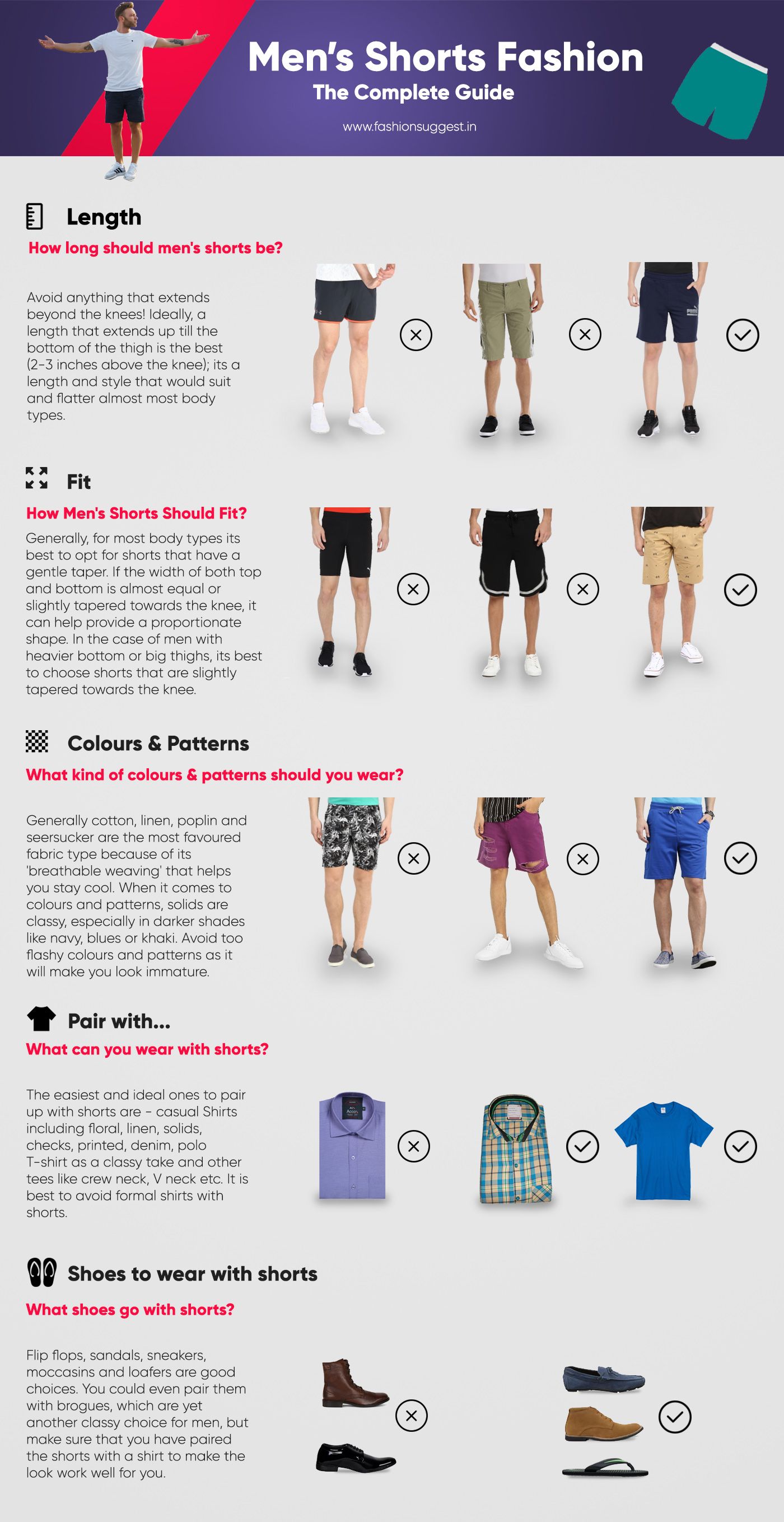 mens shorts fashion guide